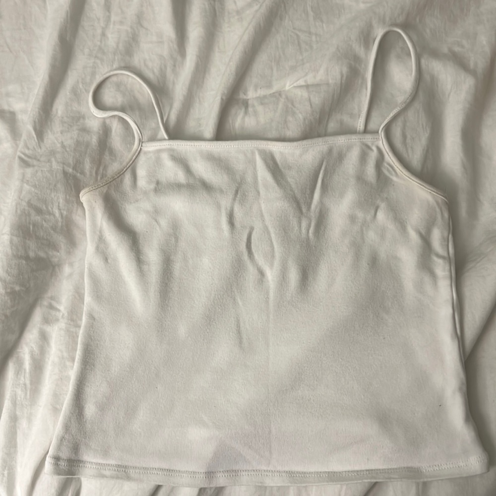 White Crop top - Picture 2 of 4